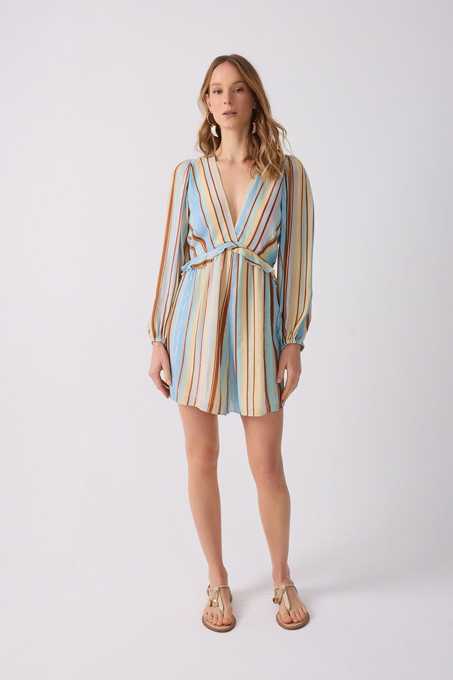 Listra C¨¦u Print Lurex Romper