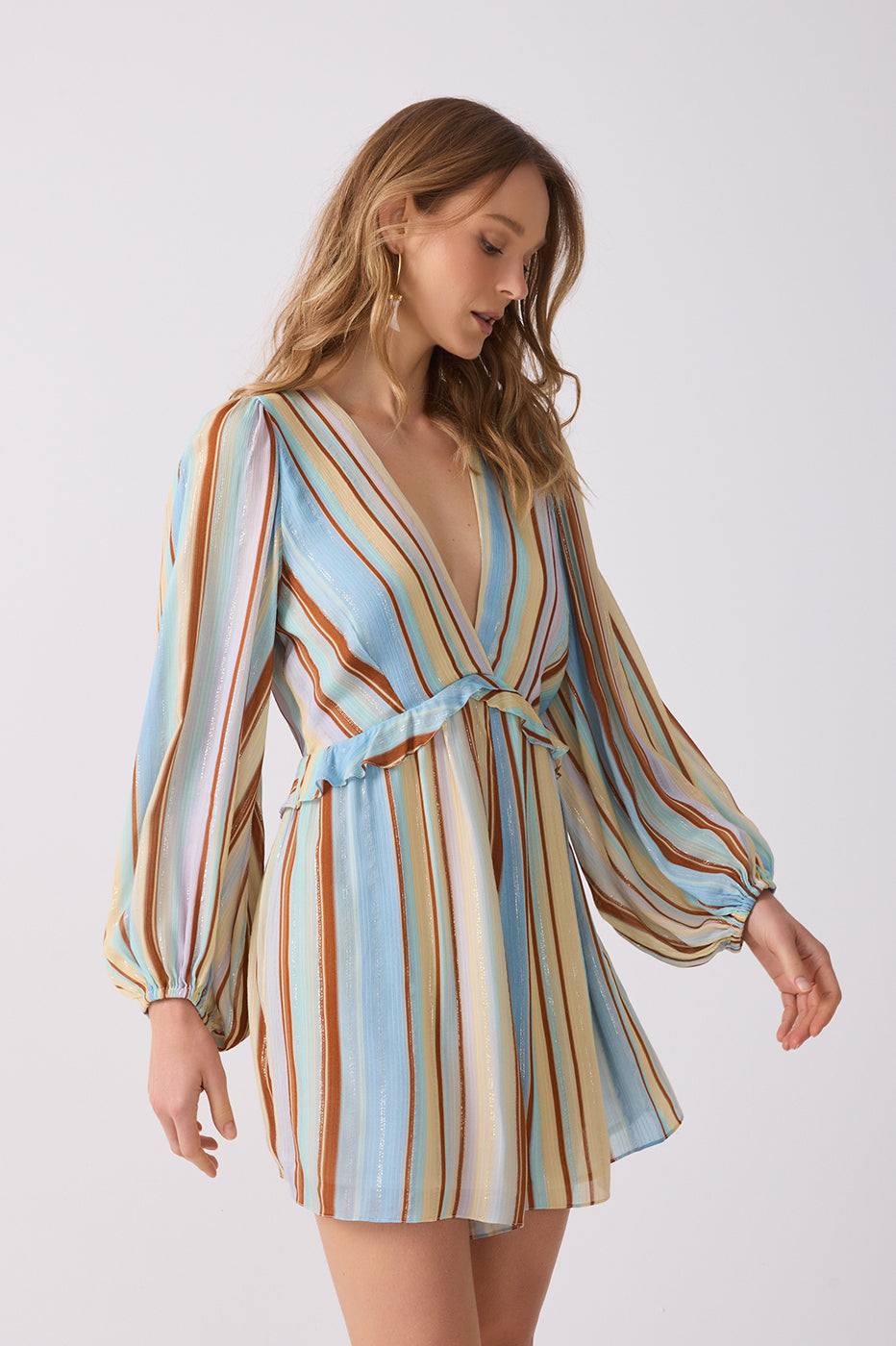 Listra C¨¦u Print Lurex Romper
