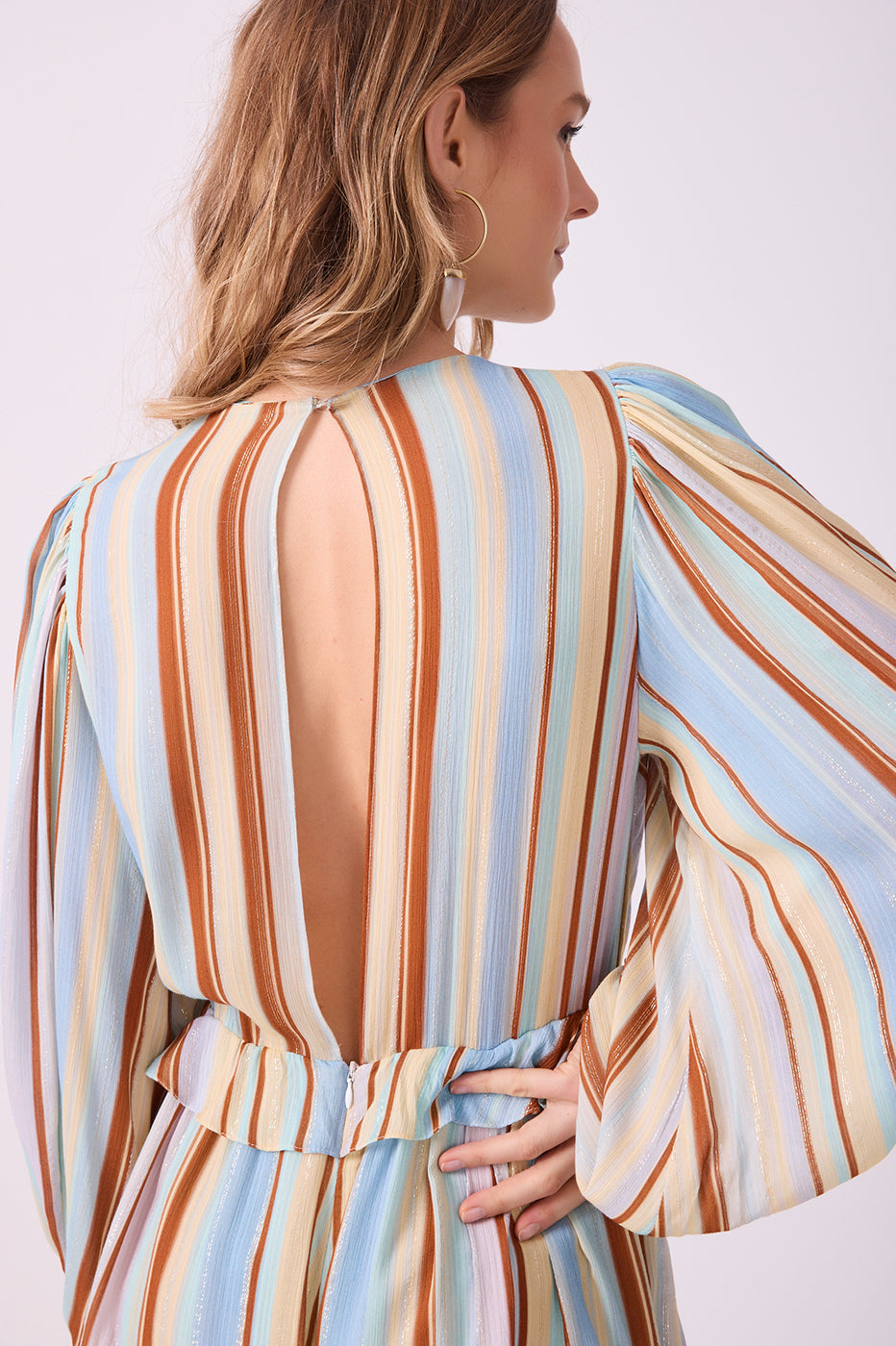 Listra C¨¦u Print Lurex Romper
