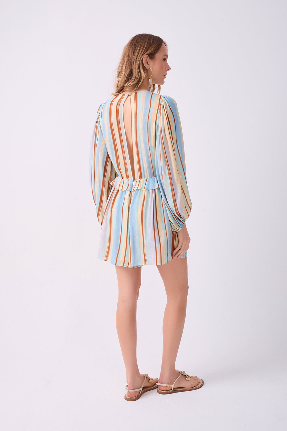 Listra C¨¦u Print Lurex Romper