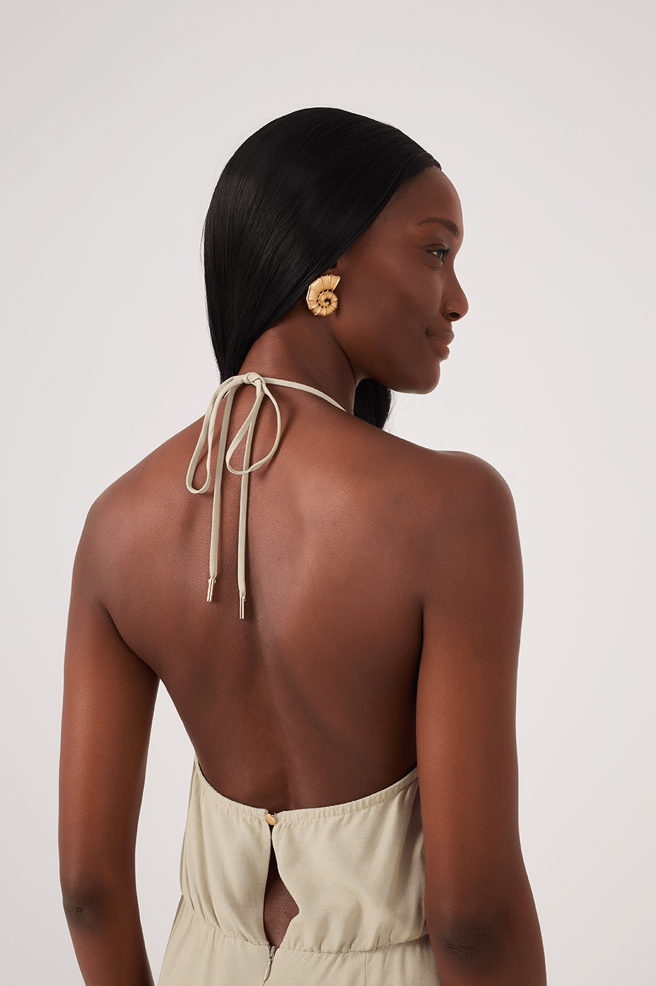 Unique Front Knot Jumpsuit
