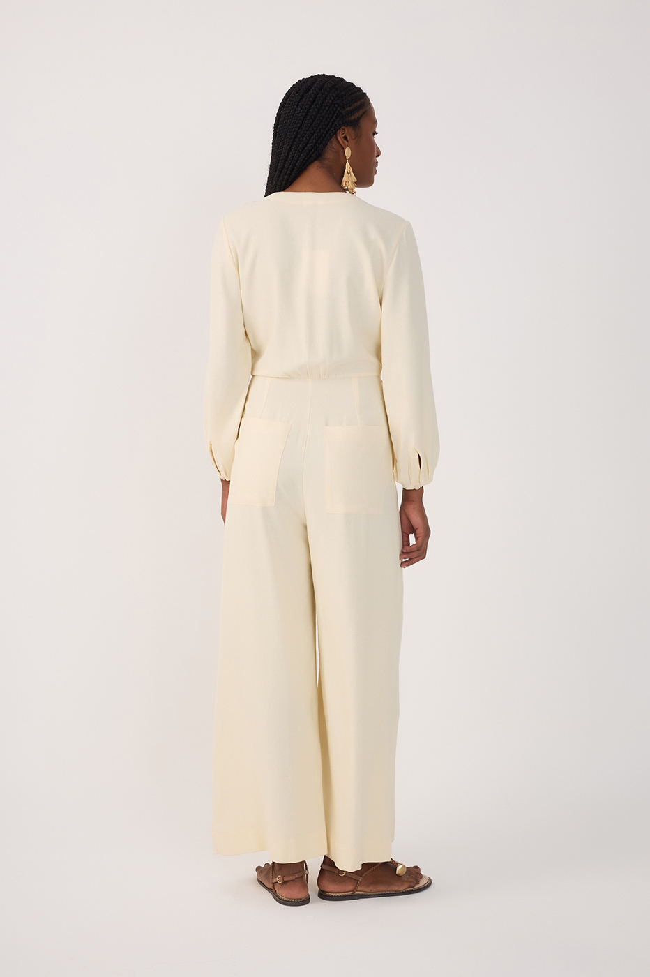 Linen Knot Jumpsuit