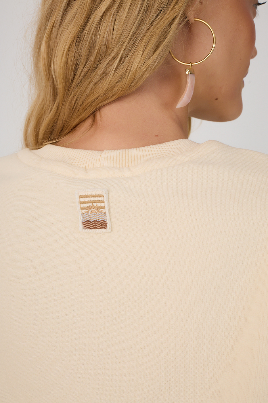 Sweatshirt Set with Fabric