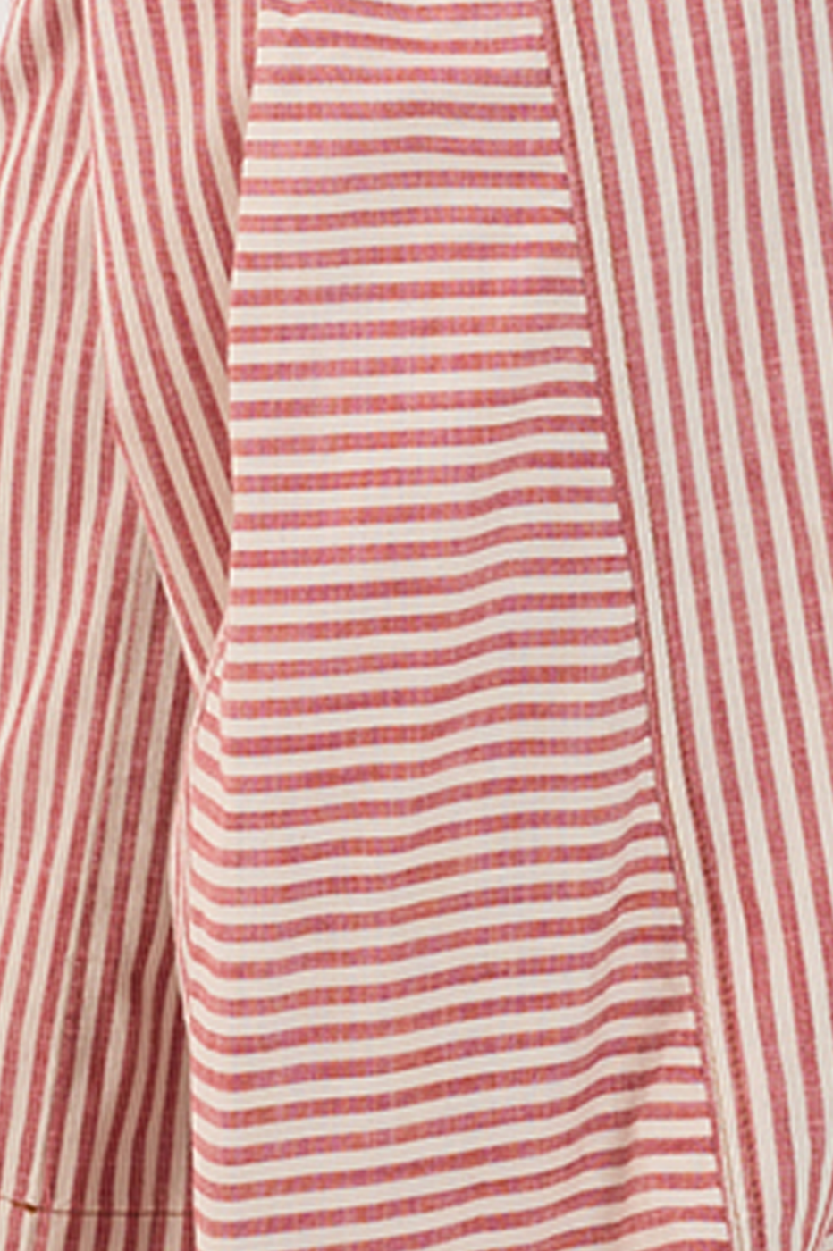 Red Stripes Removable Straps Jumpsuit