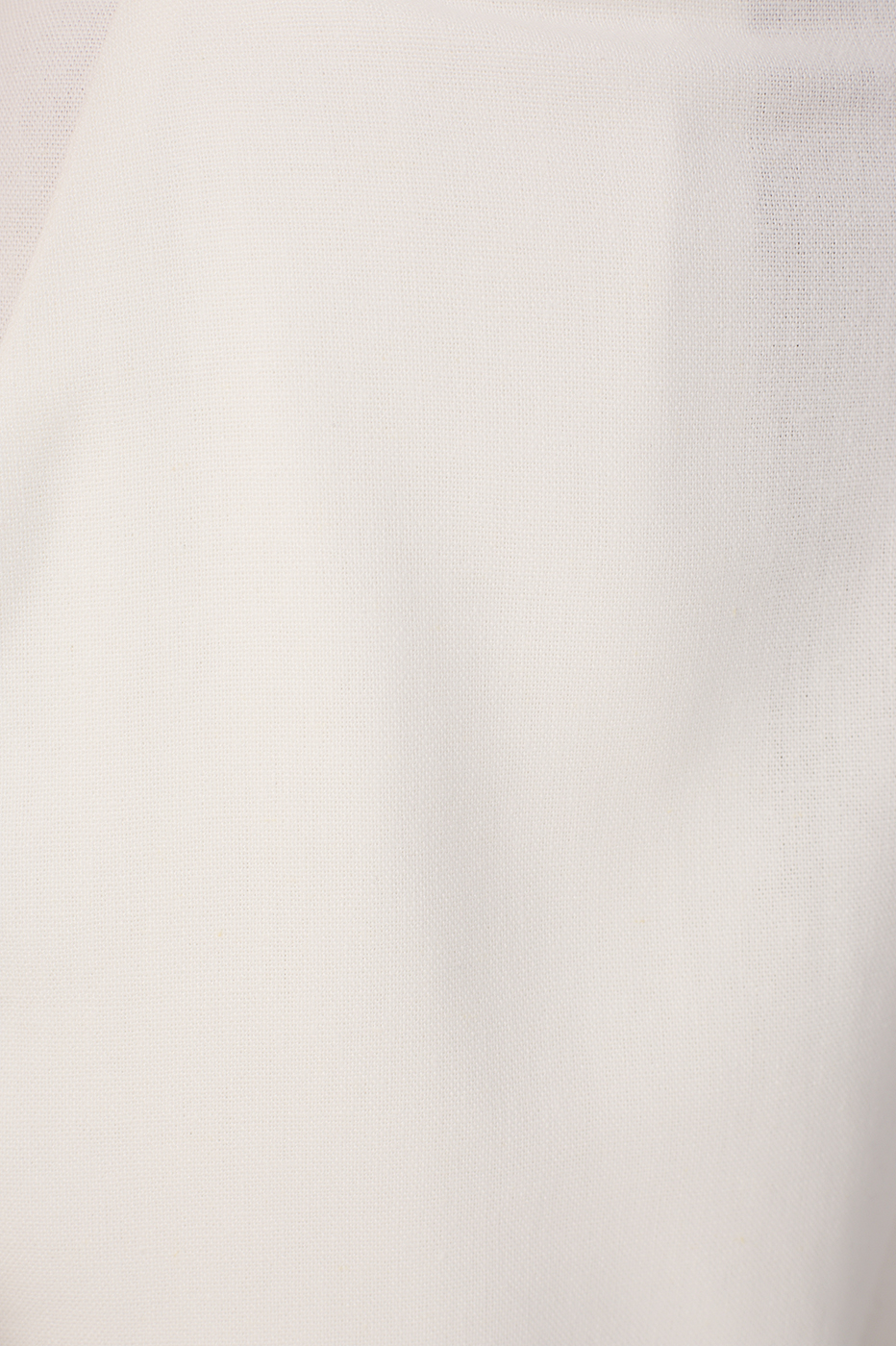 Off-White Smocked Back Sleeveless Linen Romper