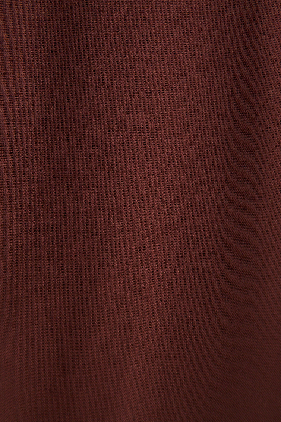 Brown Overlapped Buttoned Sleeveless Vest