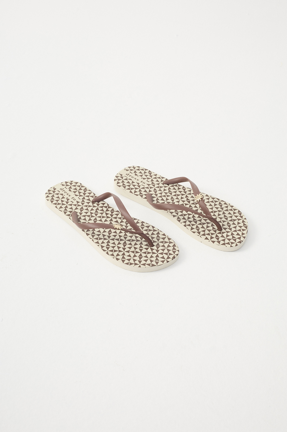 Brown Solar Tassel Flip-Flop