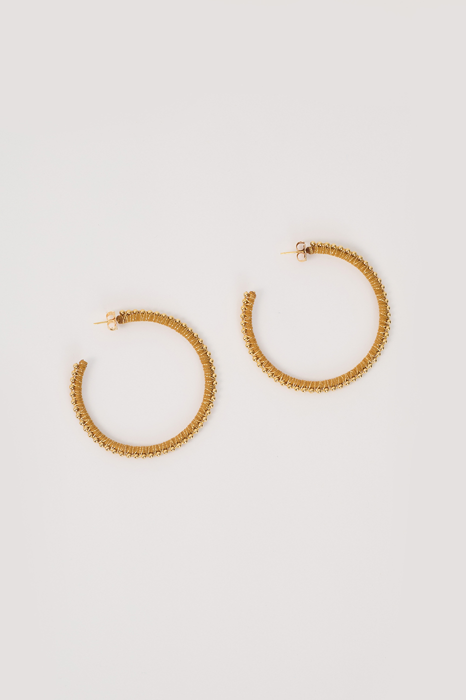 Melissa Crystal Hoop Earrings