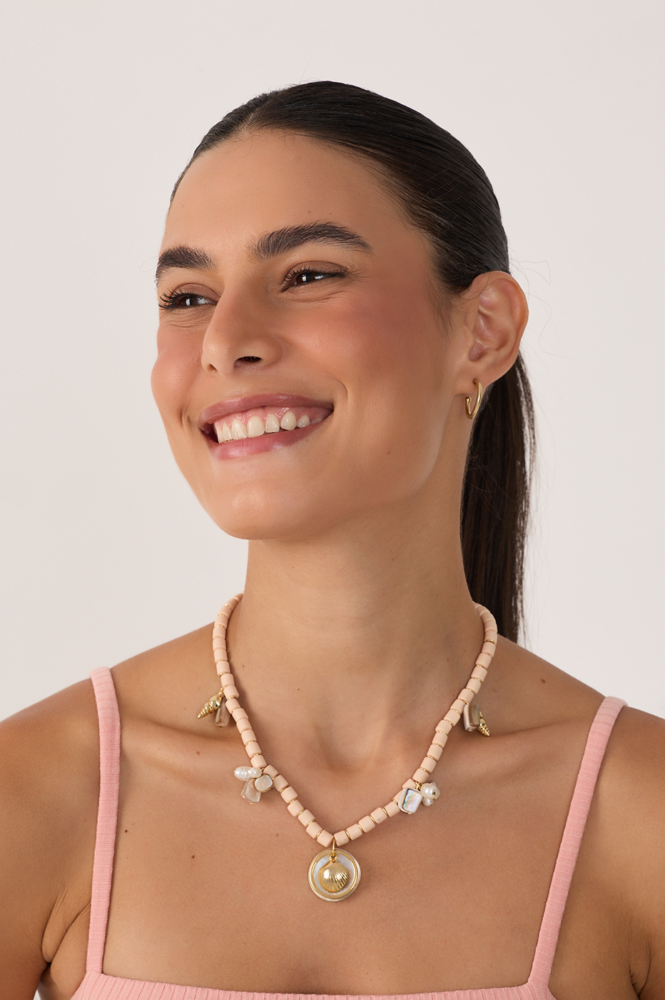 Ocean breeze Beaded Necklace