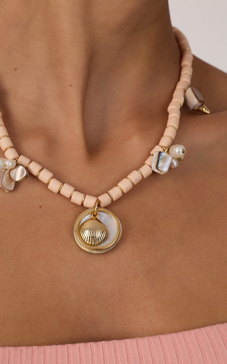Ocean breeze Beaded Necklace