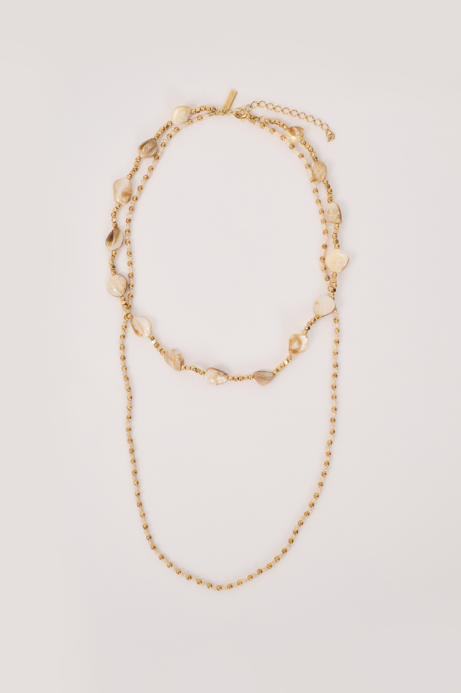 Double Mother-of-Pearl Necklace