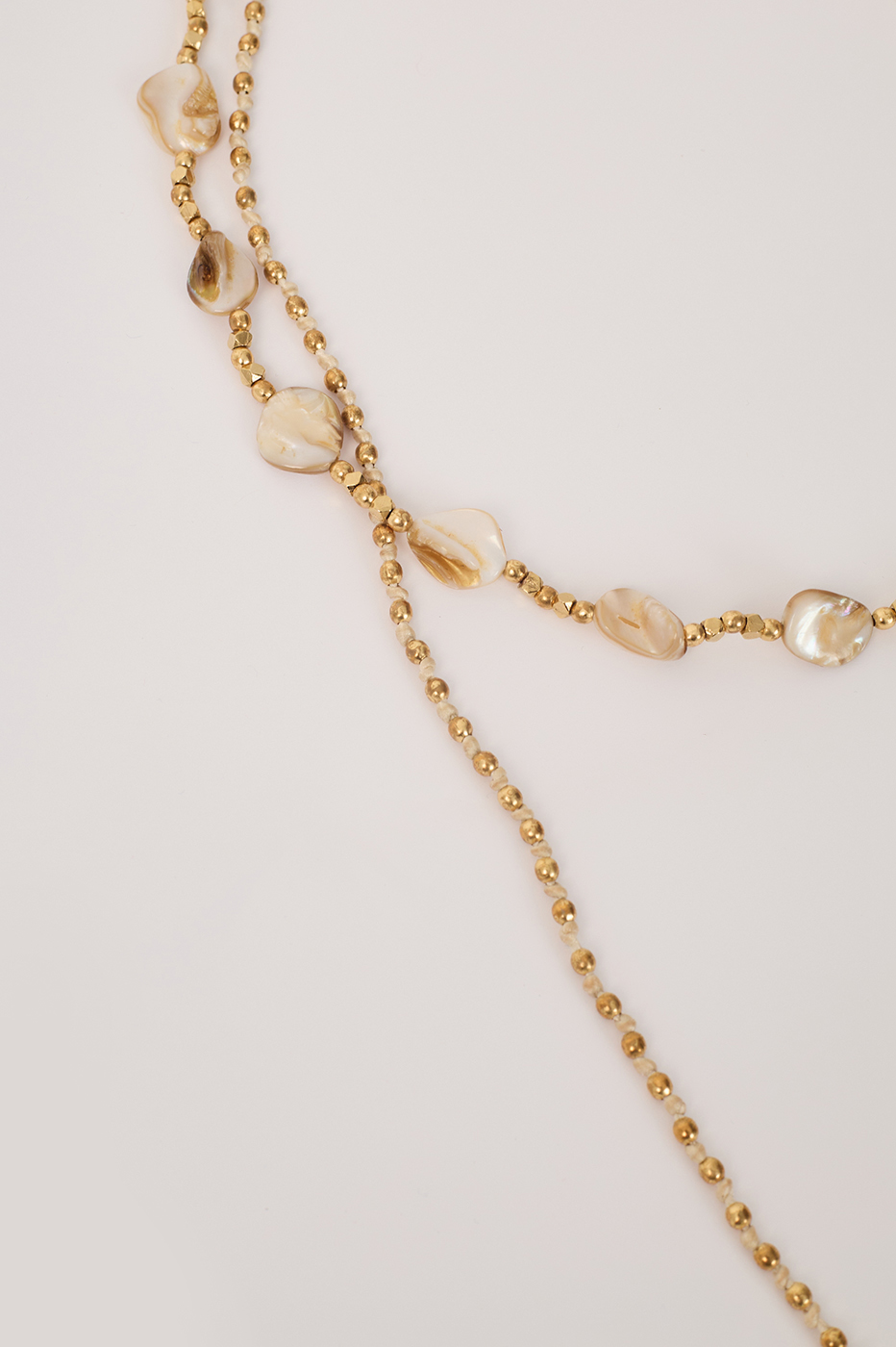 Double Mother-of-Pearl Necklace