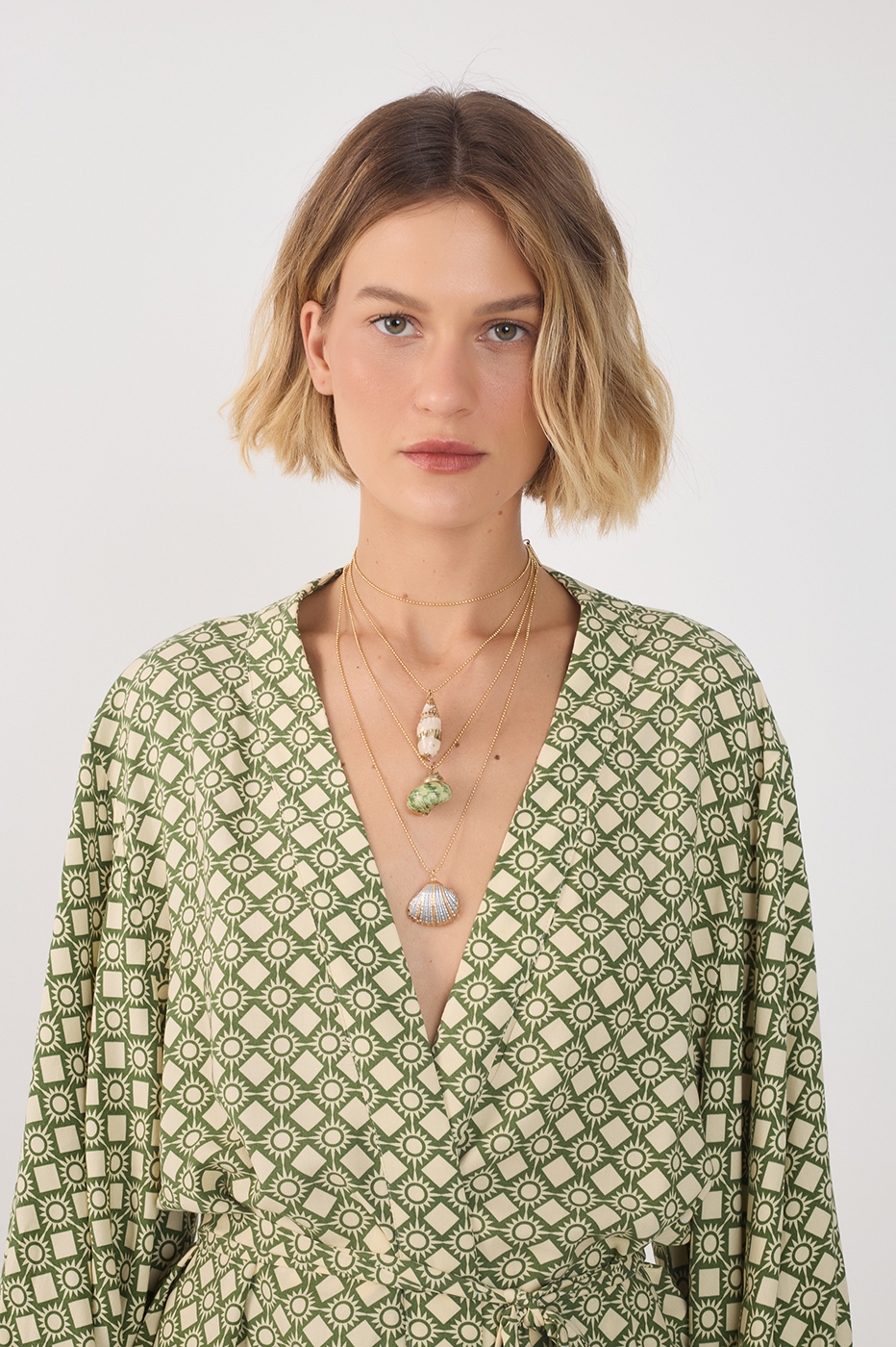 Shell Trio Necklace