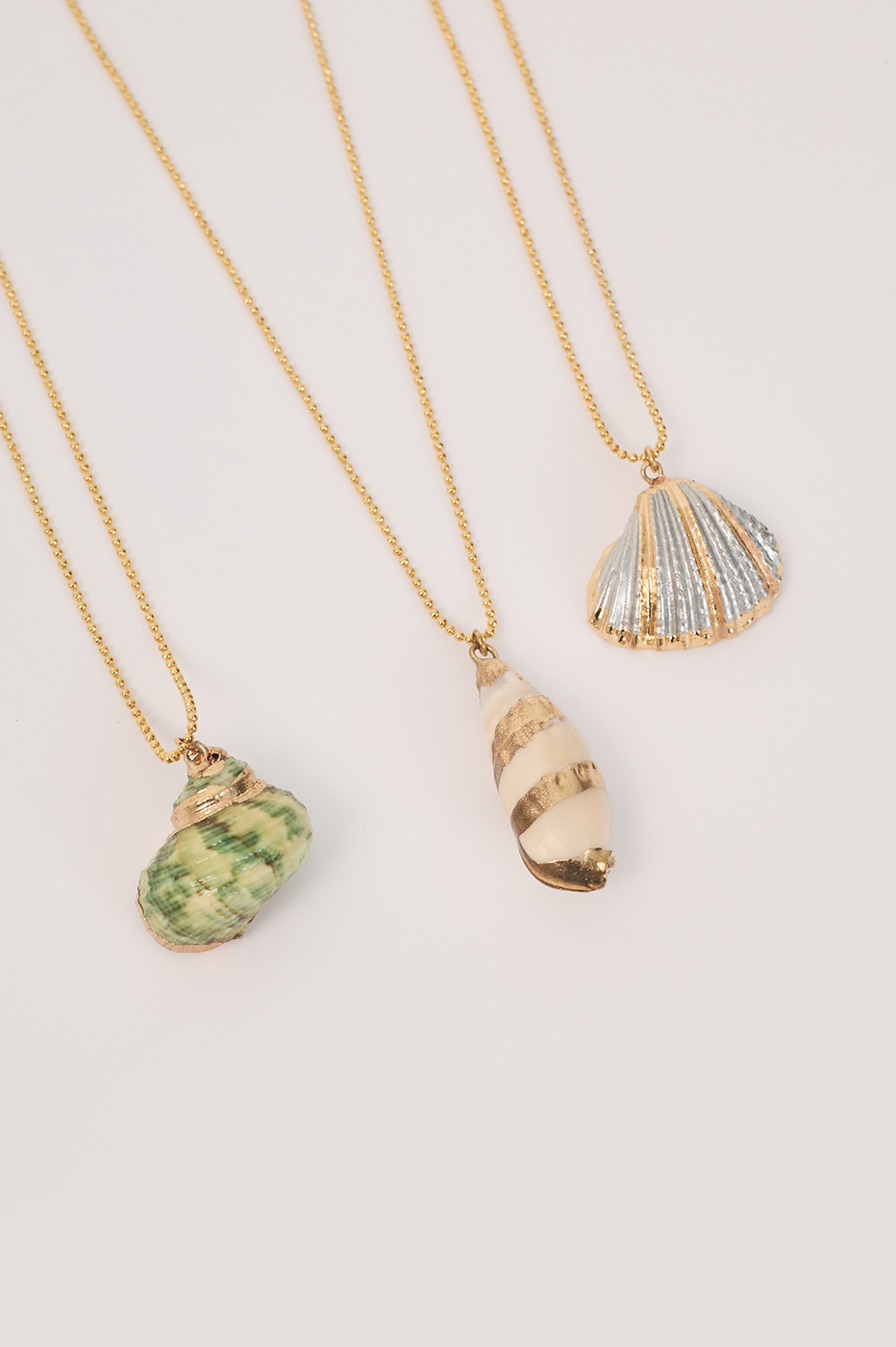 Shell Trio Necklace