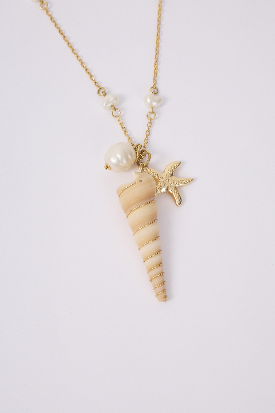 Golden Sweet Ocean Necklace