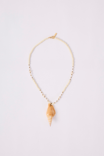 Beige Som do Mar Necklace