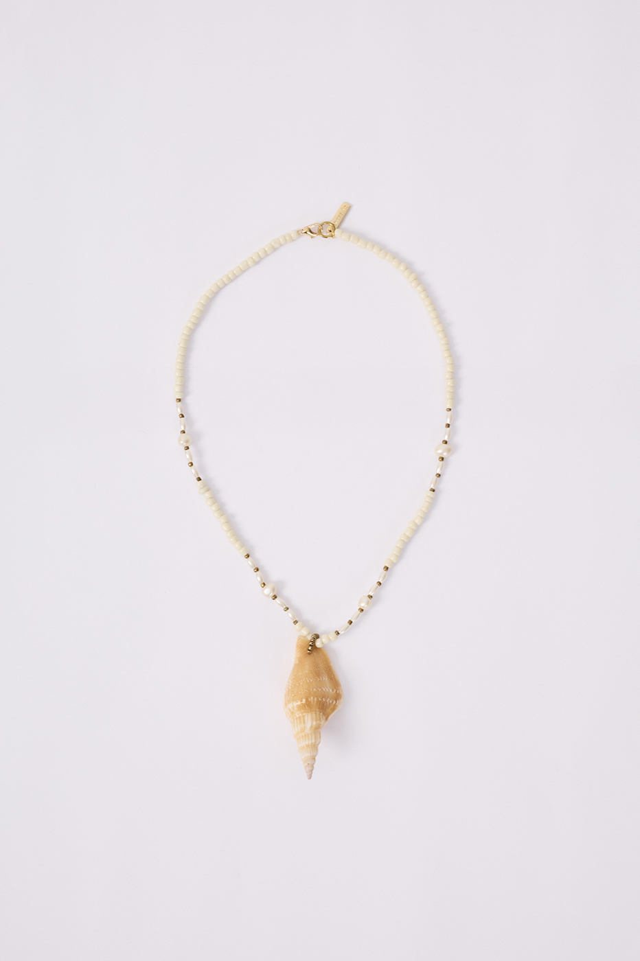 Beige Som do Mar Necklace