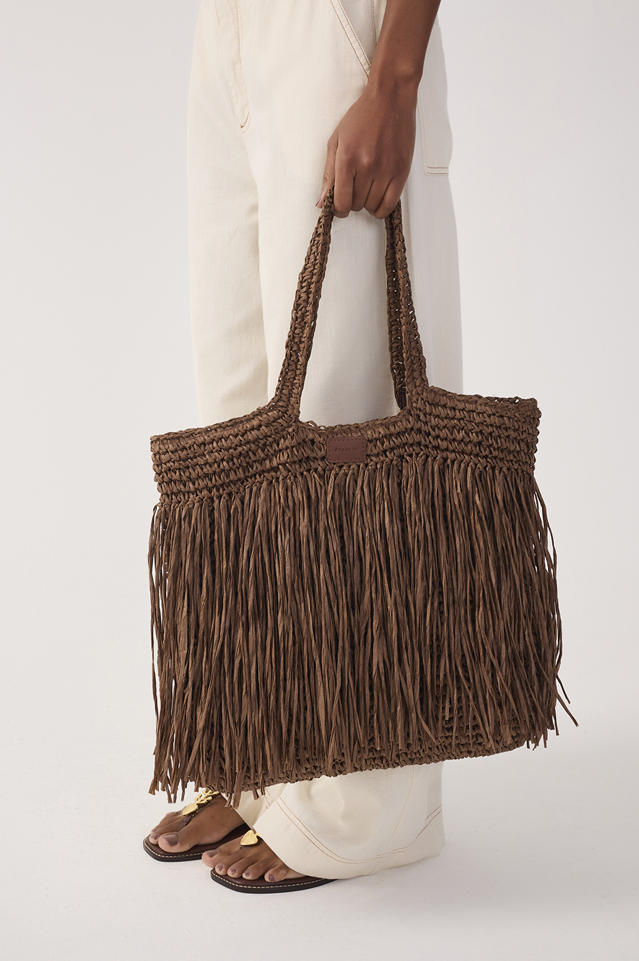 Fringe Straw Bag
