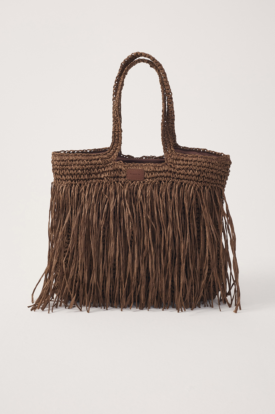 Fringe Straw Bag