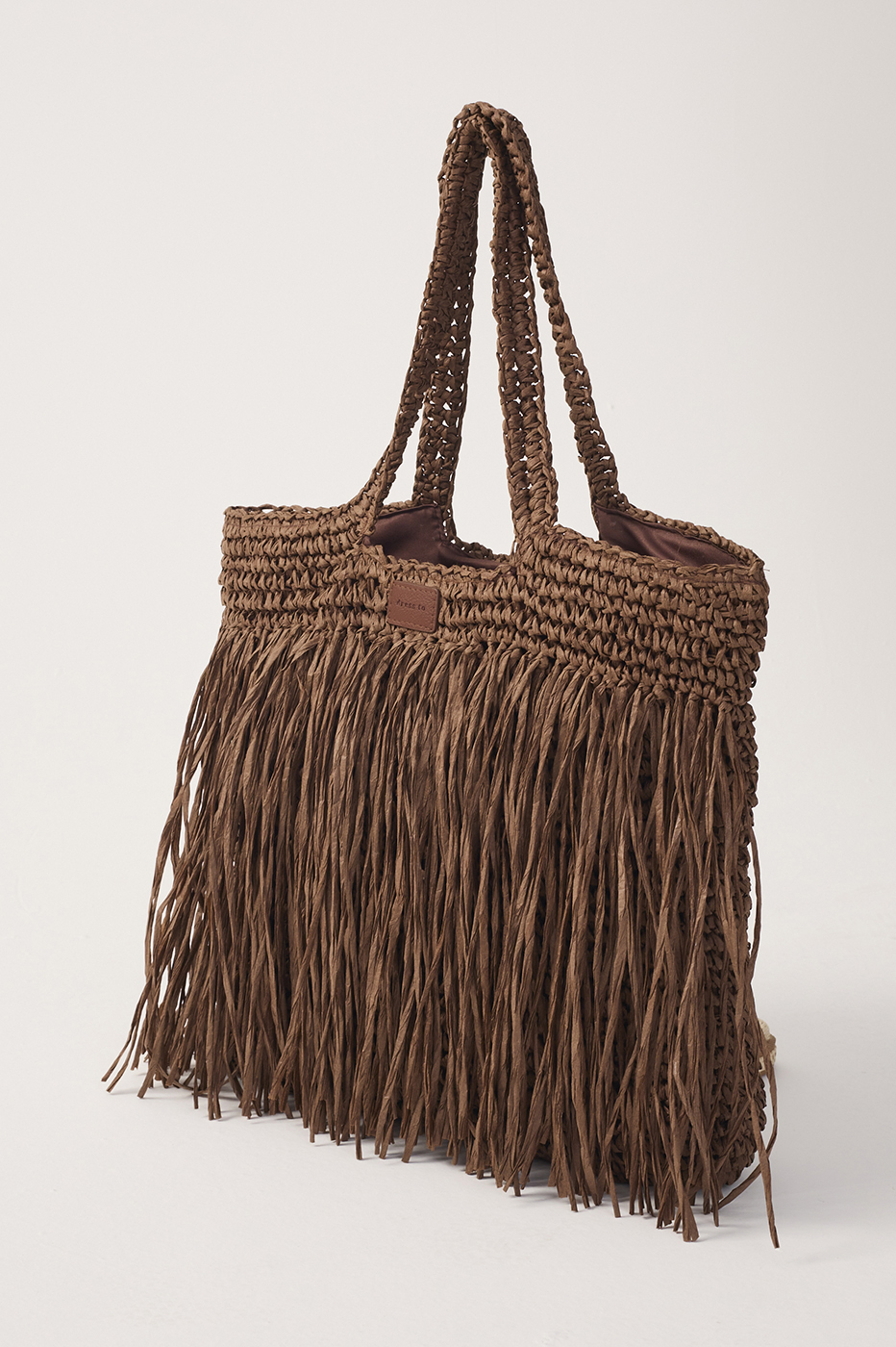 Fringe Straw Bag