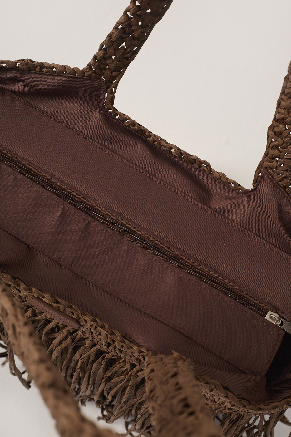 Fringe Straw Bag