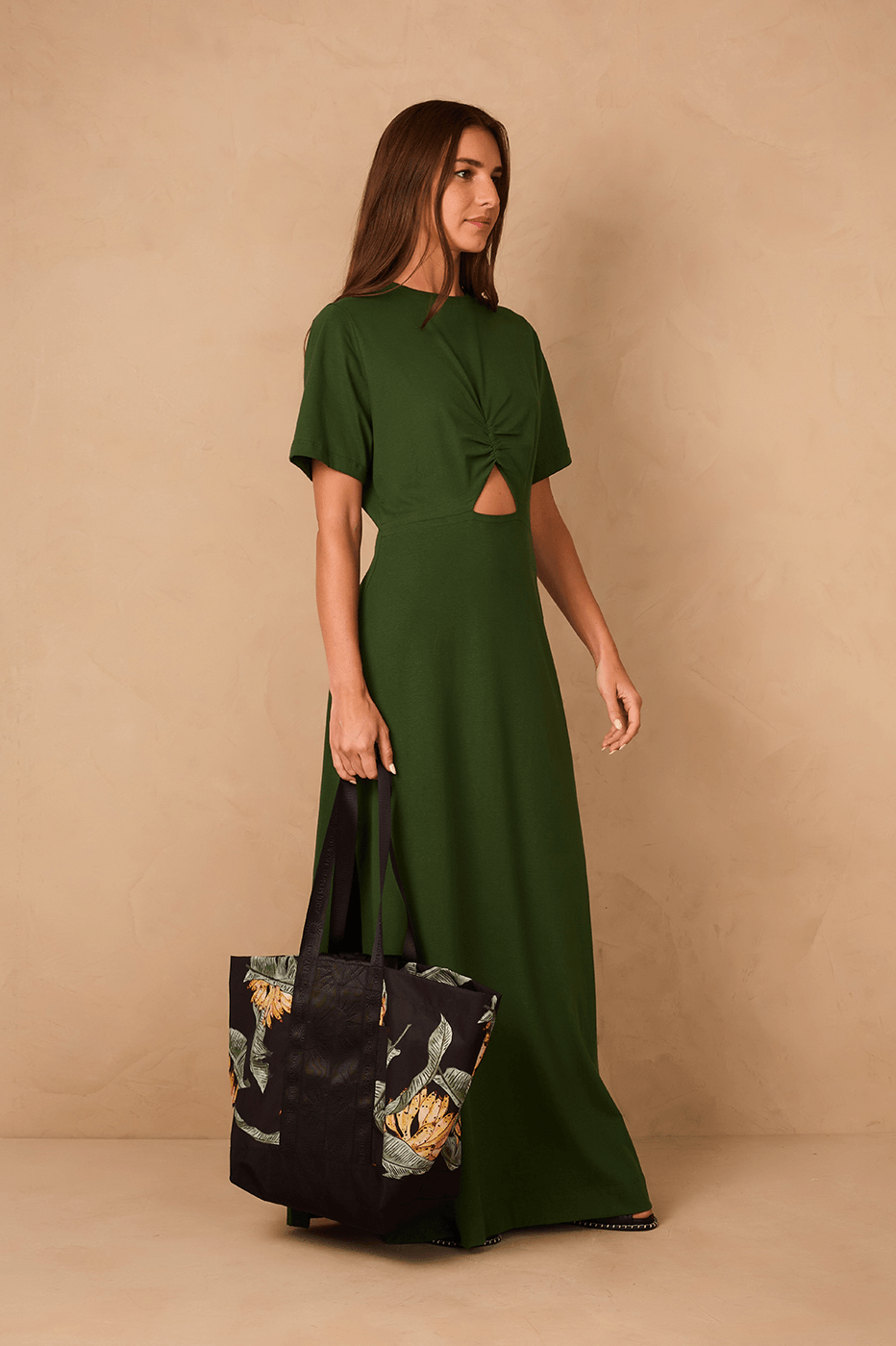 Black Paraiso Shopper Bag