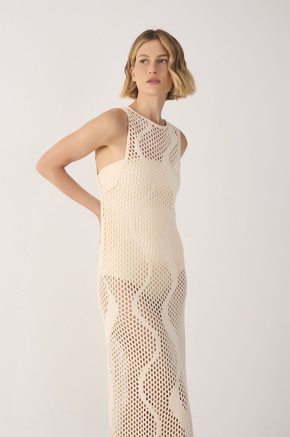 Knit Dress Body Set