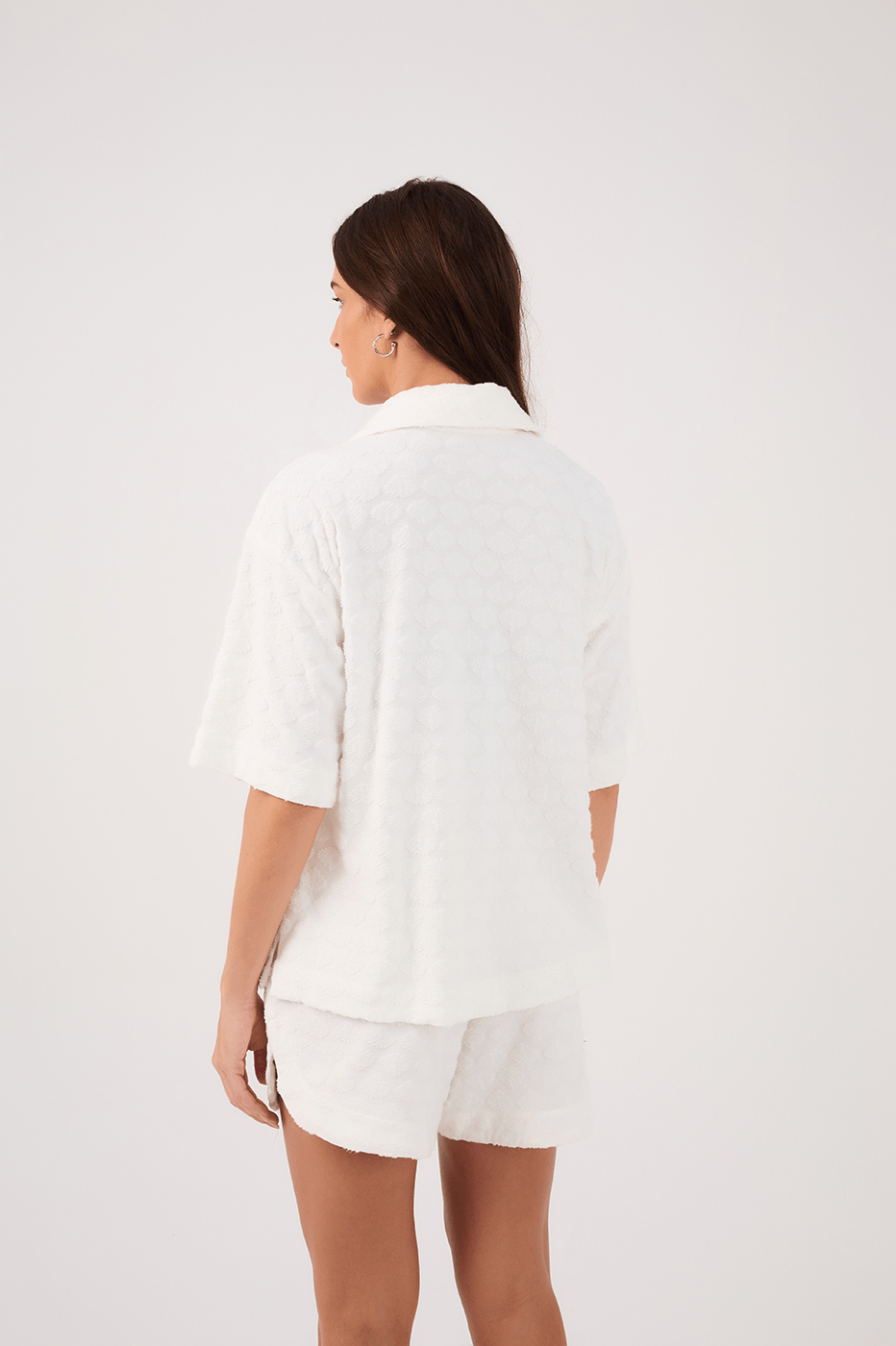 Off-White Buttoned Pocket Shell Shirt
