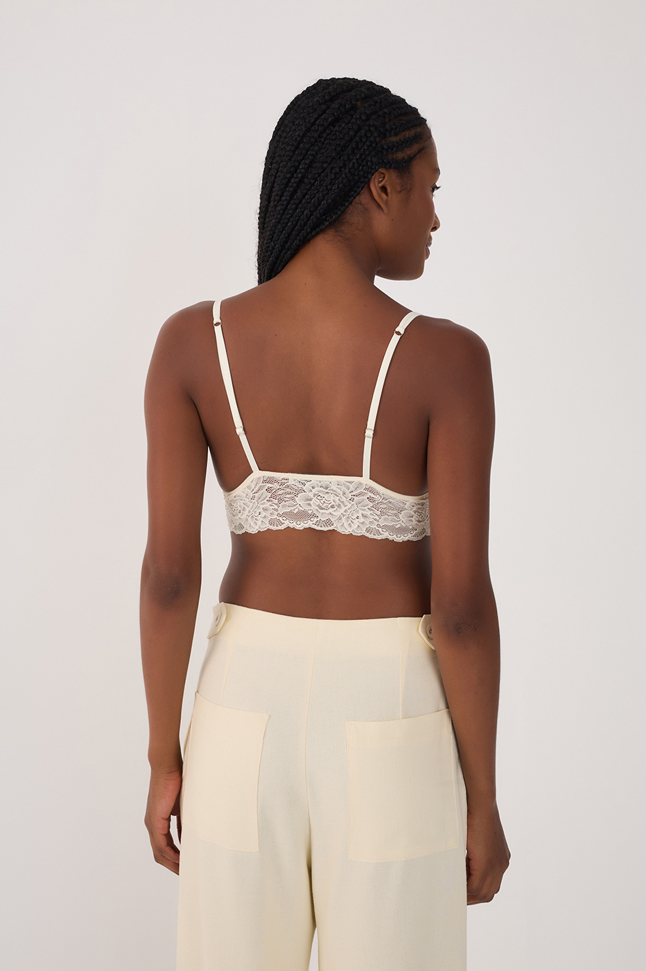 Basic Colored Lace Top