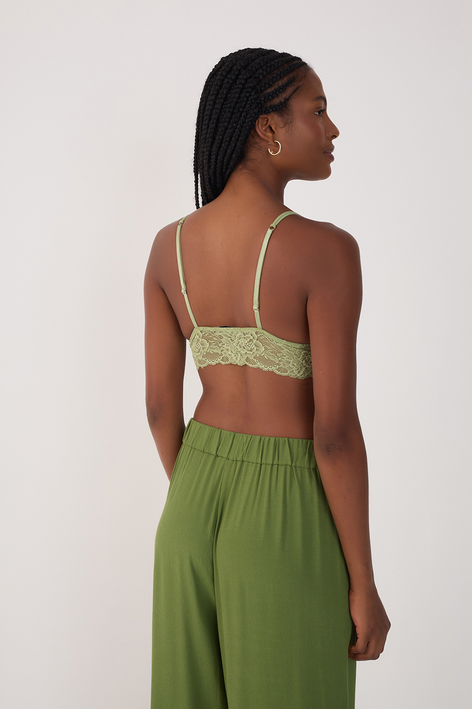 Basic Colored Lace Top
