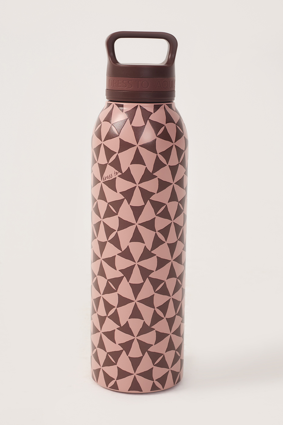 Pink Solar Handle 25oz Insulated Water Bottle