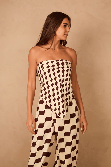 Brown Bossa Nova Scarf