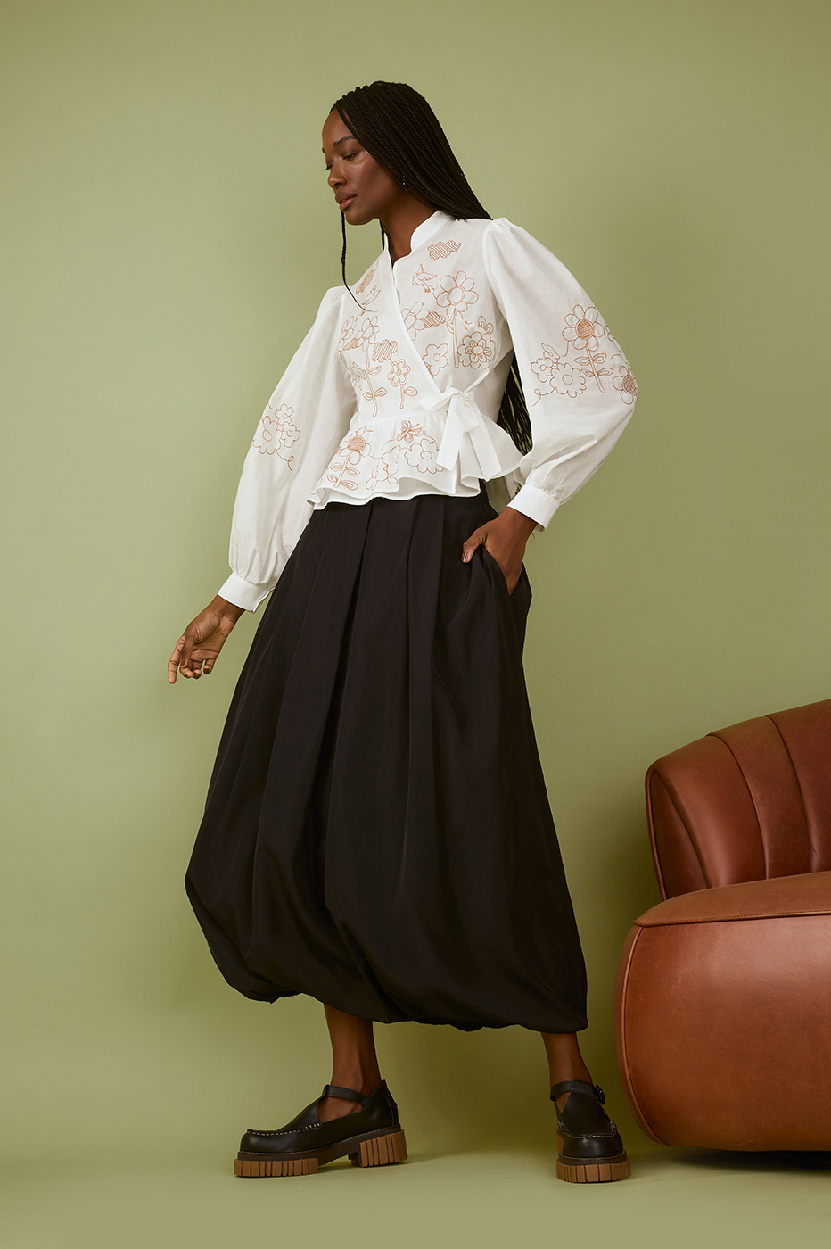Tech Bubble Skirt